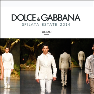 D&G - Sfilata uomo estate 2014